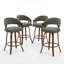 Tabouret de comptoir pivotant rembourré Providence-123200616