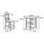 5-Pcs Counter Height Dining Set