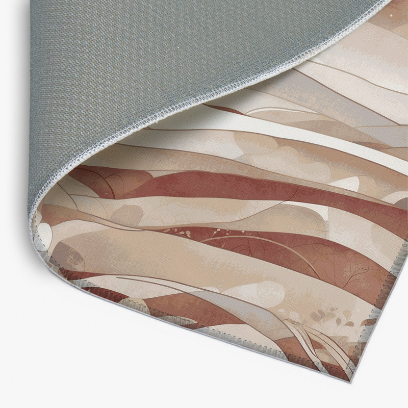 Tapis intérieur et extérieur Gilded Ripple, Rectangle 9 pi x 12 pi