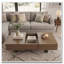 Table basse coulissante avec rangement dissimulé-890526859