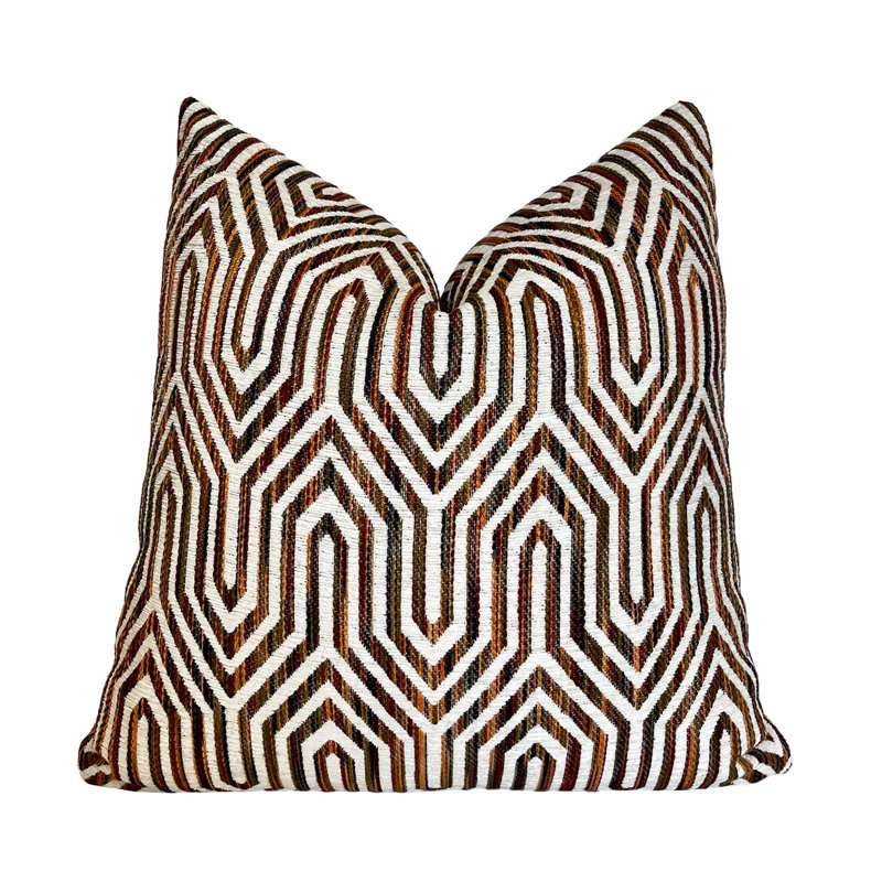 Housse de coussin Pyramid, H 20 po x l 20 po, Rouge