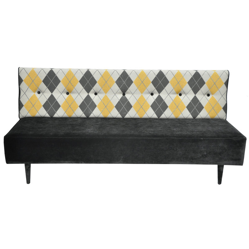 Wzór Sofa, Black / Yellow