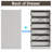 6 Drawer Wide Dresser For Bedroom-2114423803