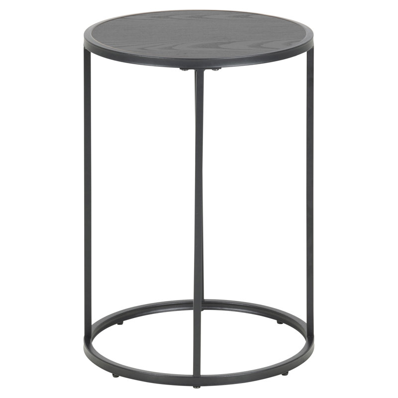 Joliet Tray Top Frame End Table, Gray