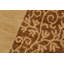 Tapis oriental rouge / brun en laine noué à la main 8 pi 10 po x 11 pi 10 po Oriental