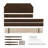 Cleo Solid Wood Bed Frame With Spindle Design-240897475-240897476