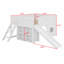 Lit mezzanine bas combiné avec glissade et tablettes-2056298290