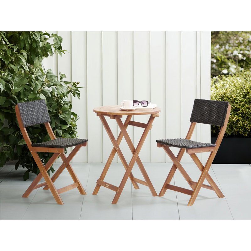Round 3 - Piece 2 - Person Outdoor Bistro Set