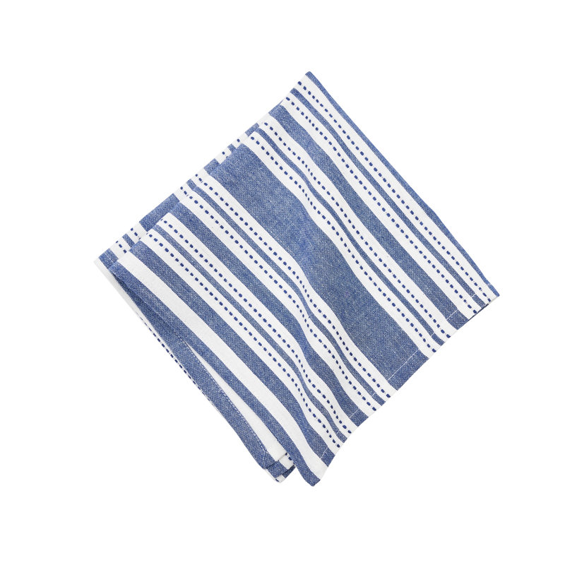 Warner Emerald Napkin S/6, Blue