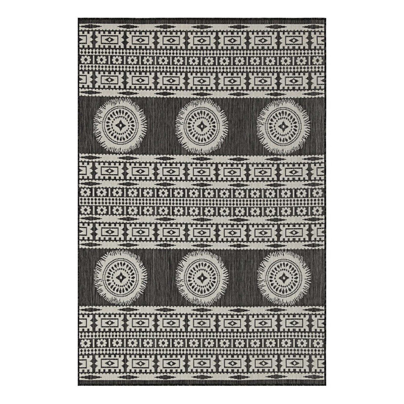 Modern Indoor/Outdoor Area Rug, Runner Rug, Rectangle 7'10" x 10'3"