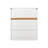 Bathroom Vanity Mirror Cabinet with Two Doors, Facial Tissue Slot & Multifunctional Storage