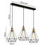 Gamada 3 - Light Kitchen Island Pendant-378996659