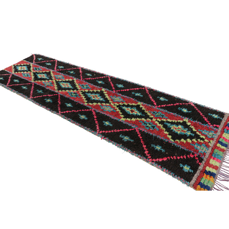 One-of-a-Kind 3'3”x10'8” Hand Knotted Area Rug