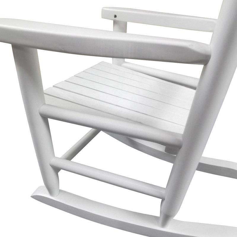 Chaise berçante pour enfants, Blanc