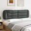 Coussin de tête de lit vidaXL gris foncé Hvar-2022628997-2022628996