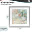 «Serene Pastel Brushstroke Harmony», reproduction sous verre encadrée, design par Carol Robinson-1375100891-1375100894