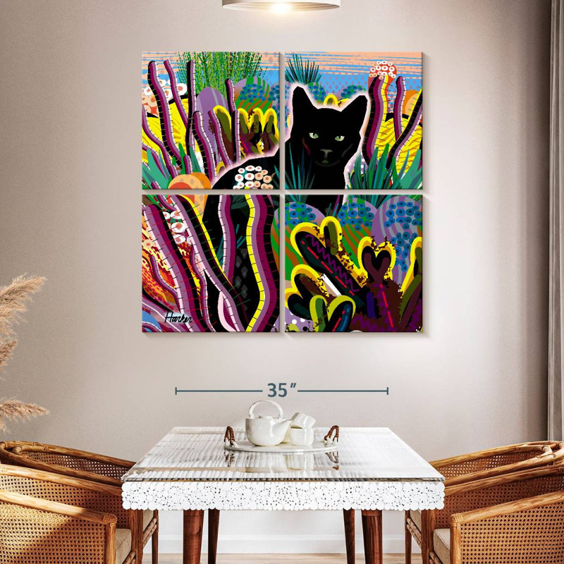 Brampt Coco Under The Sumac Tree, 45" H x 45" W