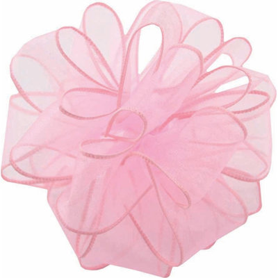 50Yds Wired Spring Sheer Ribbon