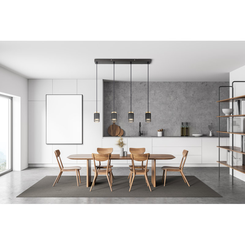 Danuj 4 - Light Pendant, Matt black