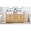 Ensemble de meuble-lavabo double 60 po Guri-556380367