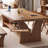 Brown Rectangular Solid Wood desk-1015654462