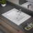 The Renovators Supply Inc. 18.31'' White Porcelain Rectangular Bathroom Sink with Overflow