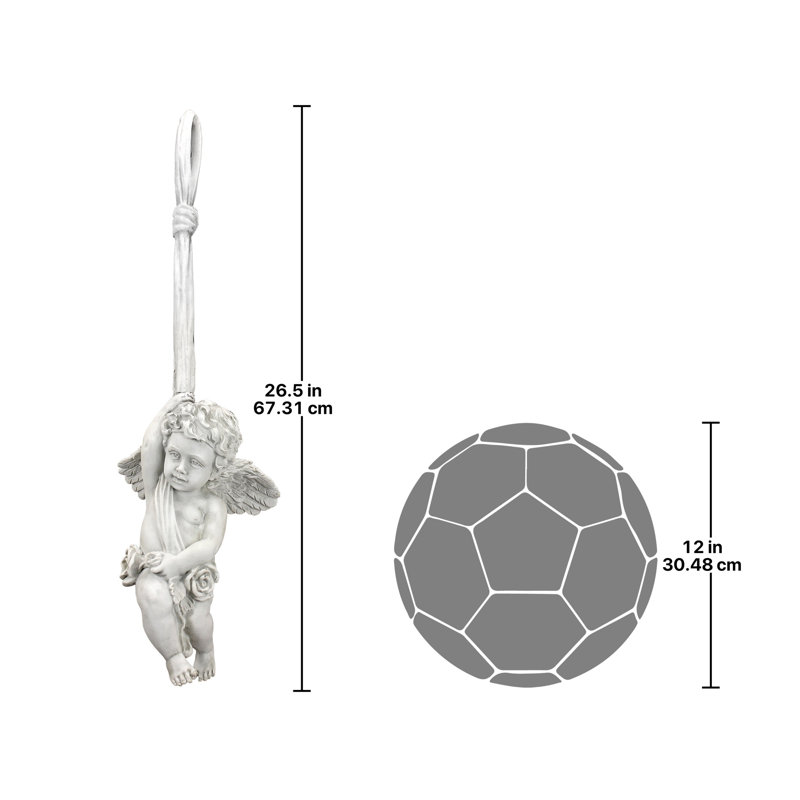 Statue suspendue de jeu angelic, Grand