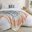 Jeté 100% coton naturel, jeté Boho tissé doux et respirant pour canapé, canapé et lit-307097712