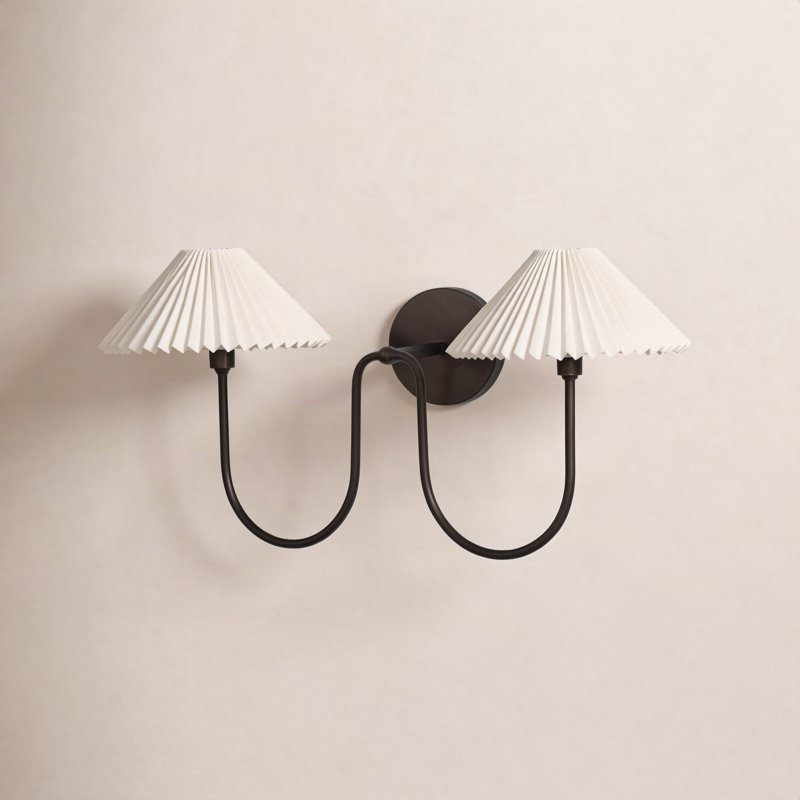 Mitali Marcelle Double Sconce-Light Oil Rubbed Bronze