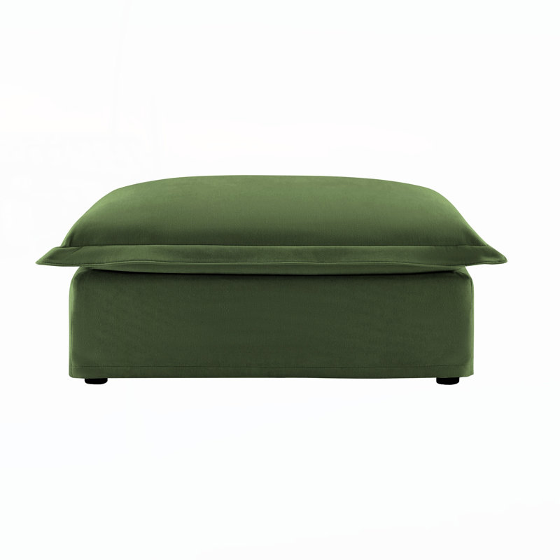 Repose-pieds Koala - Vert, Chenille verte