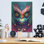 «Fantasy Owls 4» par Romantz Art, art mural en métal