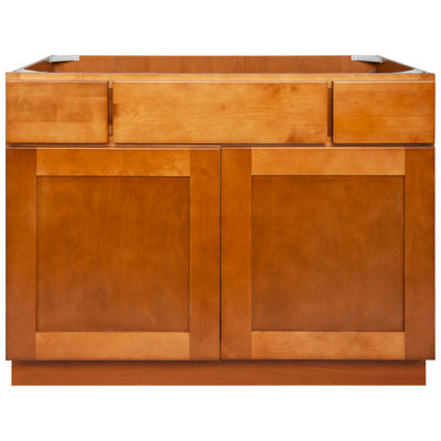 42'' Single Bathroom Vanity Base Only in Brown