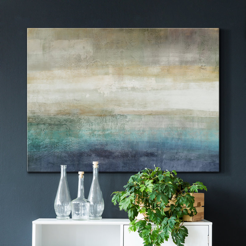 Mountain Lake - reproduction sur toile tendue, L 12 po x H 18 po