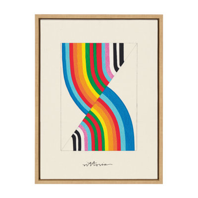 «Its Always an Almost» par Amber Vittoria, reproduction d'art sur toile encadrée