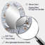 Miroir mural blanc traditionnel Petunia's Charm - White-379166460