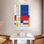 Impression géométrique sur toile géométrique Mondrian II-92833403