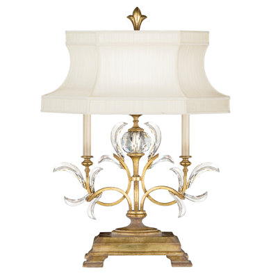 Beveled Arcs Table Lamp