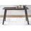 Azar Rectangular with Solid Wood Base Dining Table