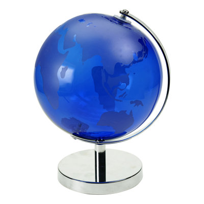 Glass Tabletop Globe