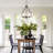 6 - Light 19.69'' Dimmable Modern Drum Candle  Chandelier With Glass Shade-2004979613
