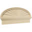 Fronton en uréthane Elliptical Signature, brun clair apprêté-102752107-113054387-113222581