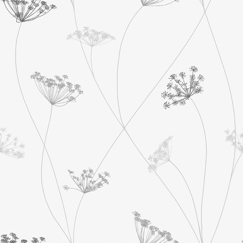 Papier peint Bor Anne Queen, Blanc