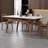 Simple Modern Rectangular Rock Slab Dining Table-107545503