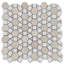 12 in. x 11 in. Marble Tile