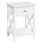 1 Drawer Bedside Table with X-Shape Frame-302951330