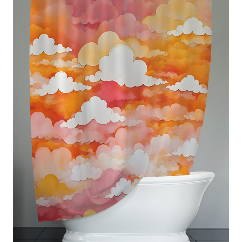 Rideau de douche Encho, H 72 po x l 70 po