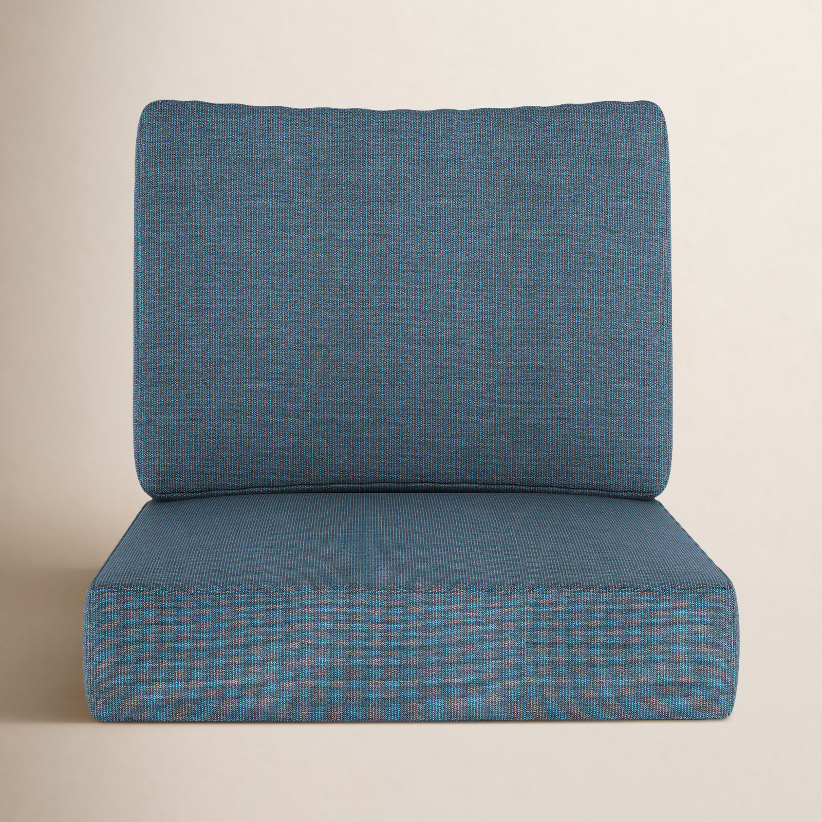 Lani 24" Sunbrella® Seat and Back Cushion, Sunbrella® Spectrum Denim