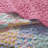 4-Piece Full/Queen 4pcs Quilt Set,Pink