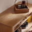 Banc en bois massif Burlywood-671701267