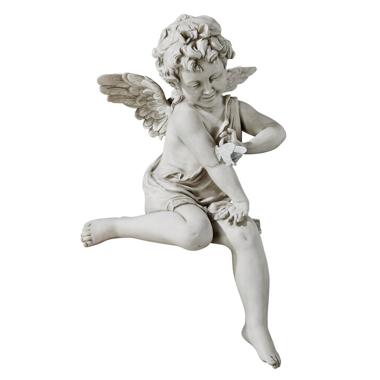 Luxen Home Statue de jardin ange priant et Commentaires - Wayfair Canada